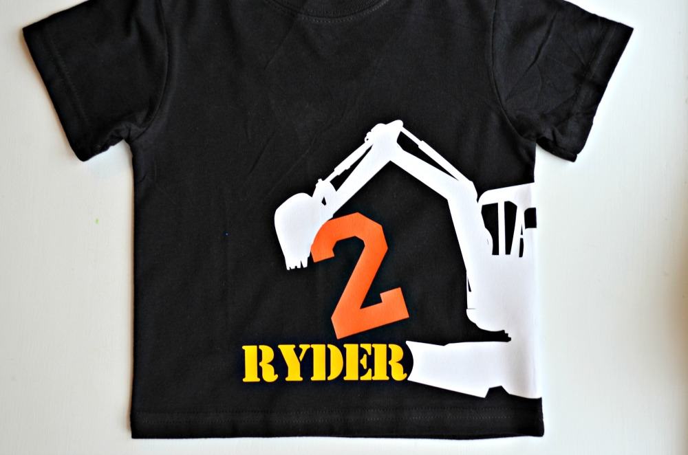 2nd Birthday Construction T-Shirt