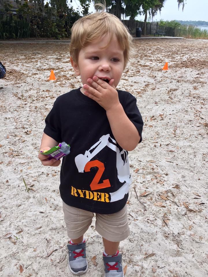 2nd Birthday Construction T-Shirt