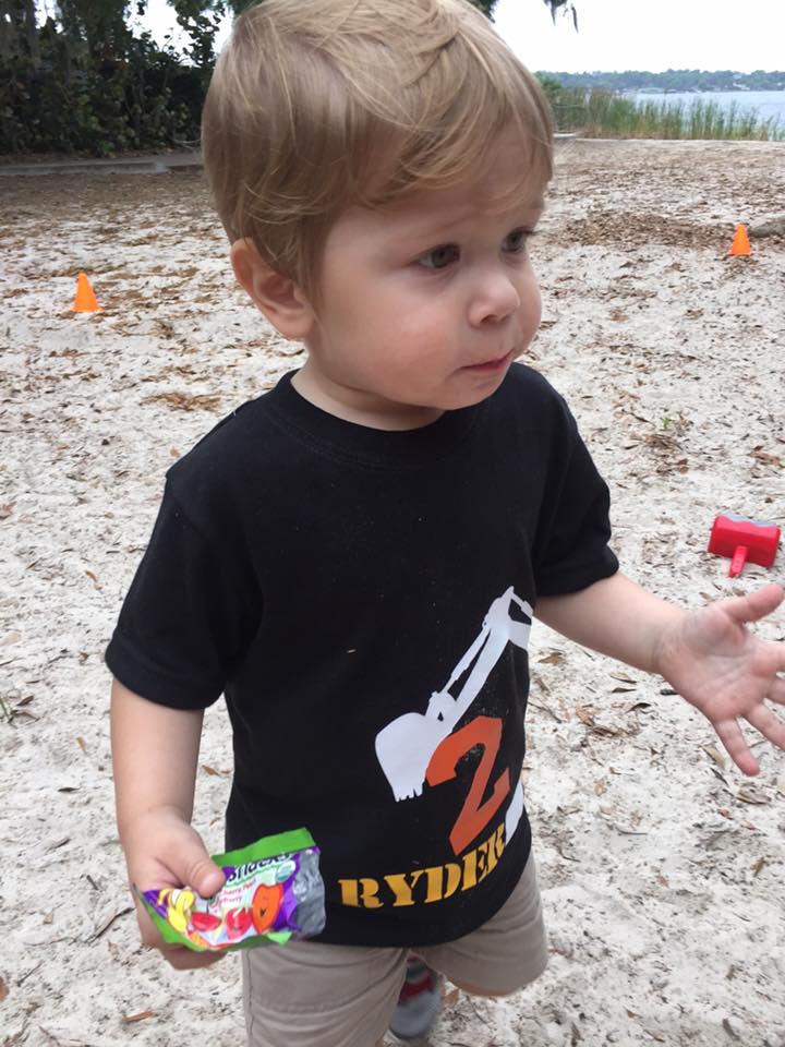 2nd Birthday Construction T-Shirt