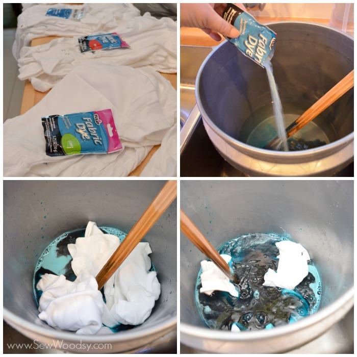 Baby Shower Onesie Station - Dyeing