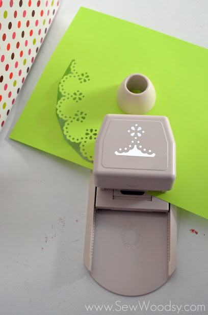 Birthday Paper Doily Tag from gruro.com #12MonthsOfMartha