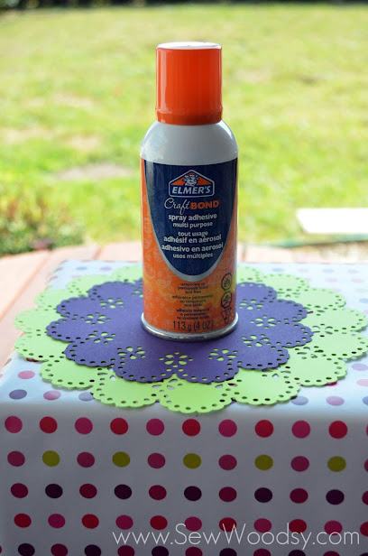 Birthday Paper Doily Tag from gruro.com #12MonthsOfMartha
