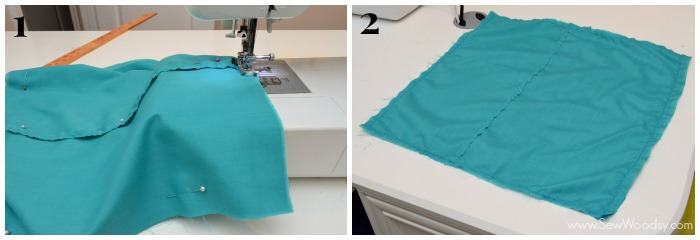 Buck Silhouette Envelope Pillow Tutorial from gruro.com