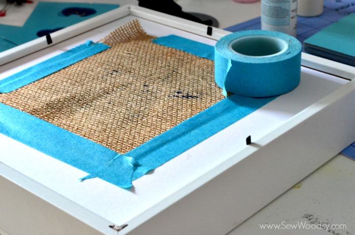 EASY 30 Minute Craft Project >> Burlap Starfish Art #12MonthsOfMartha #MarthaStewartCrafts #Craft #beach