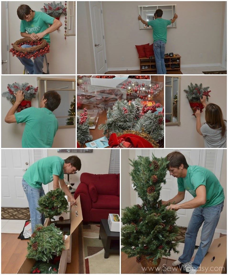 "Deck the Entry Hall" with Martha Stewart Living Holiday Collection