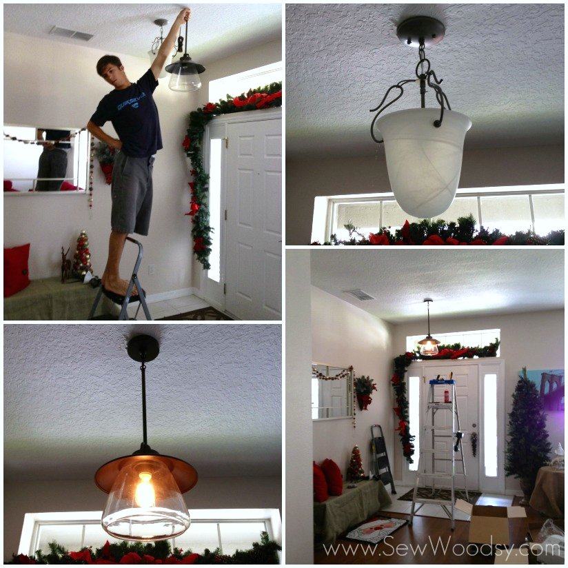 New Entryway Lighting!