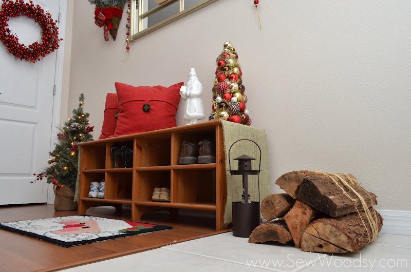 "Deck the Entry Hall" with Martha Stewart Living Holiday Collection