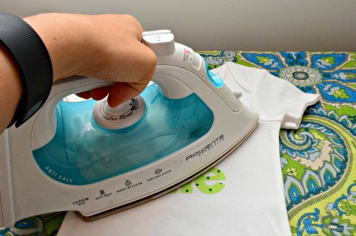 DIY first birthday onesie
