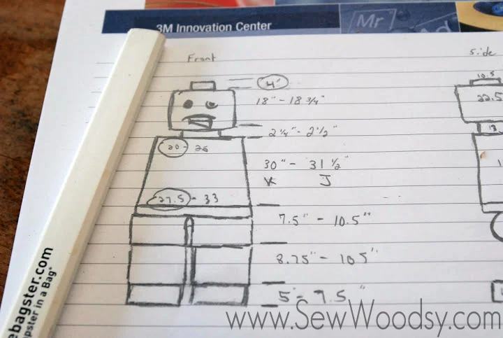 DIY Lego Costume from gruro.com