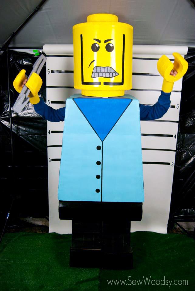 DIY Scary Lego Costume from gruro.com