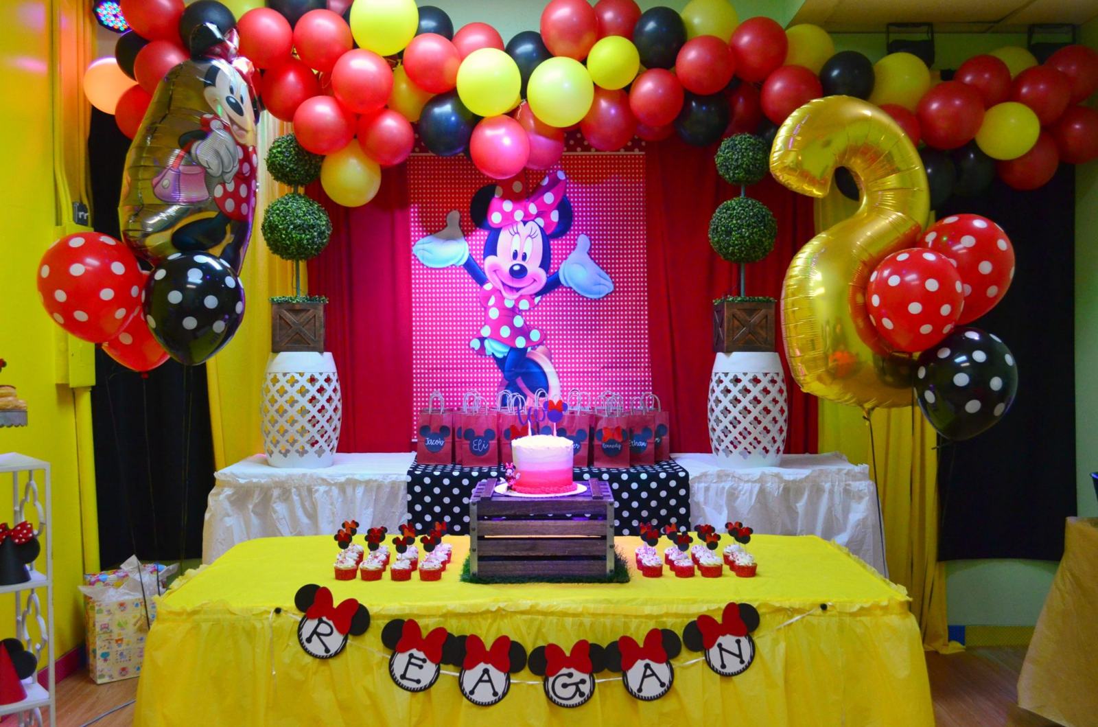 DIY Minnie Mouse Birthday Party Ideas
