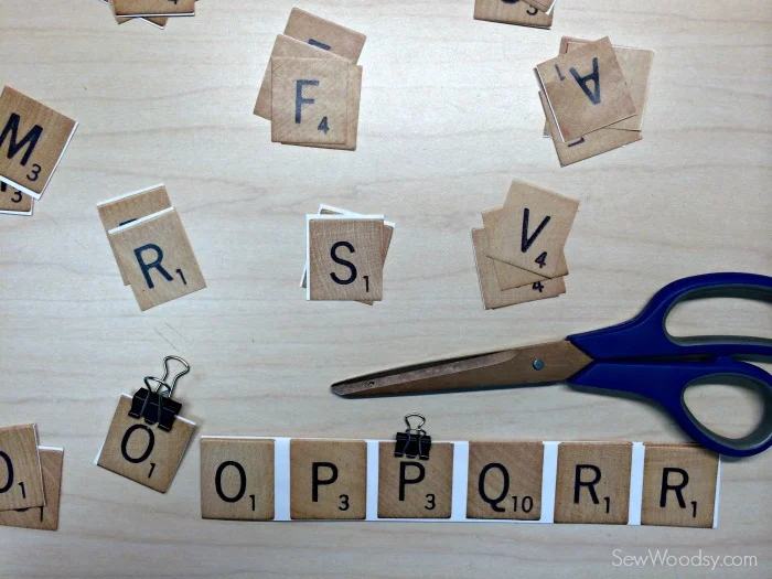 DIY Scrabble Costume