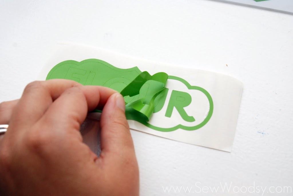 Vinyl Labels for OXO Pop Containers