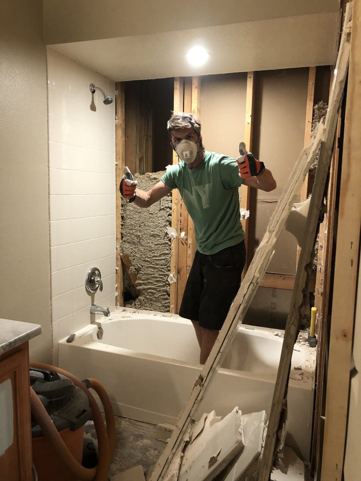 Guest/Kids Bathroom Demo!
