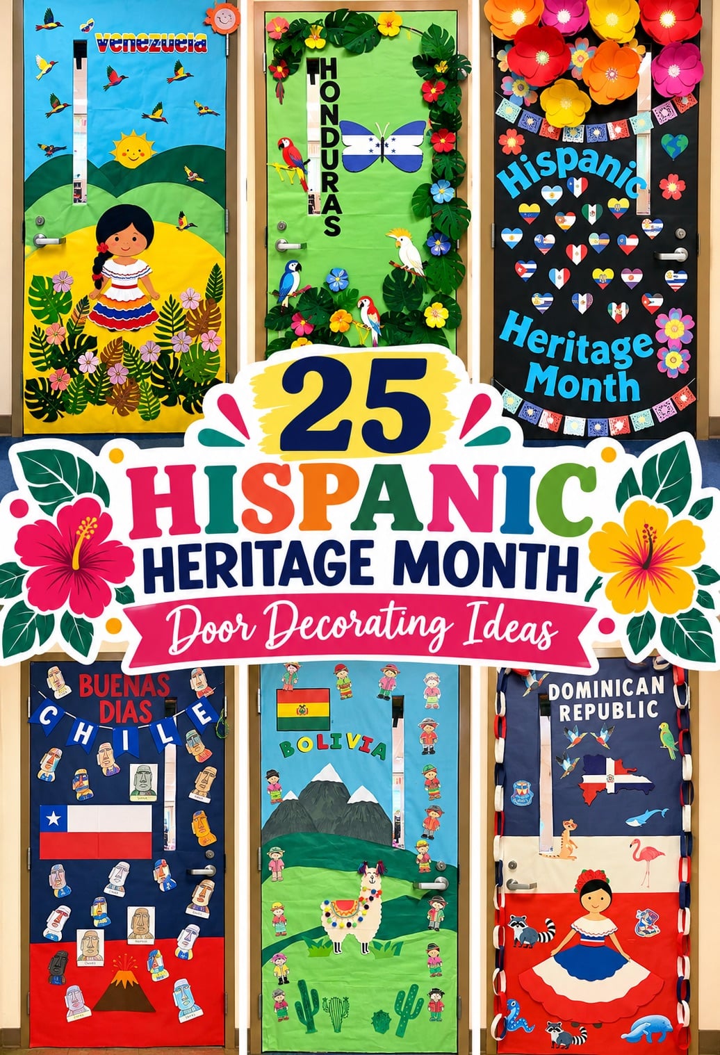 Hispanic Heritage Month Door Decorating Ideas