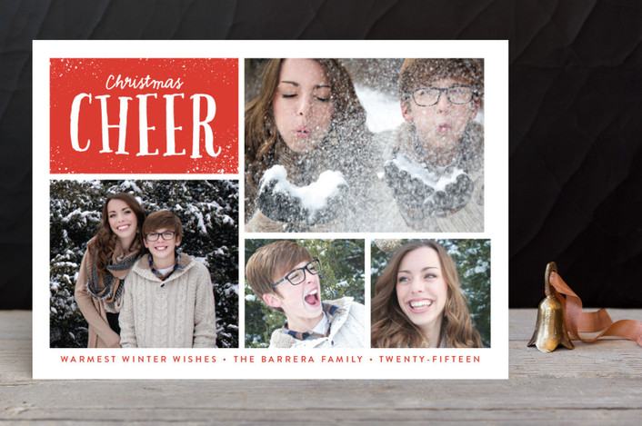 Bright Wishes Christmas Photo Cards