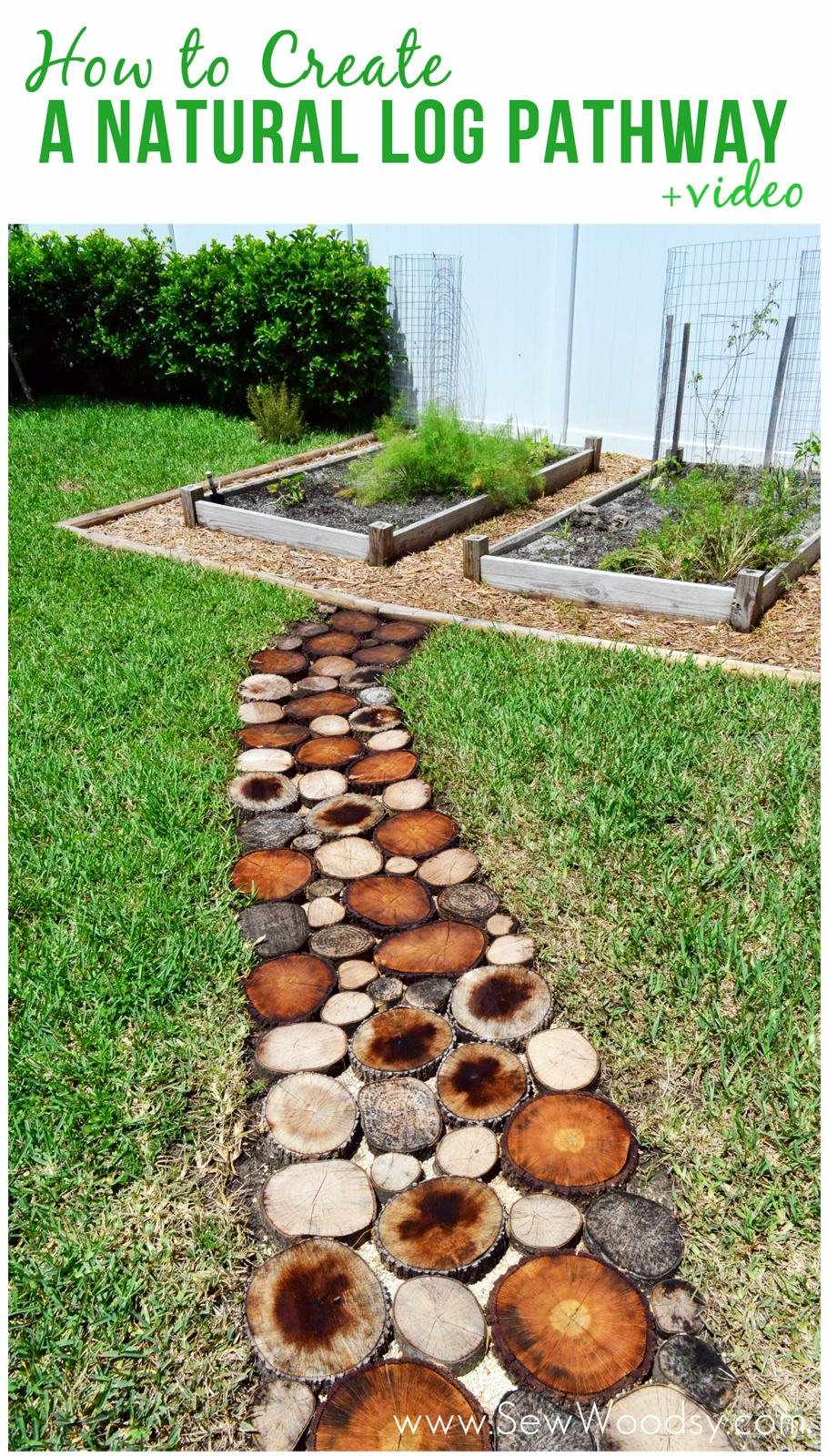 How to Create a Natural Log Pathway + Video via gruro.com