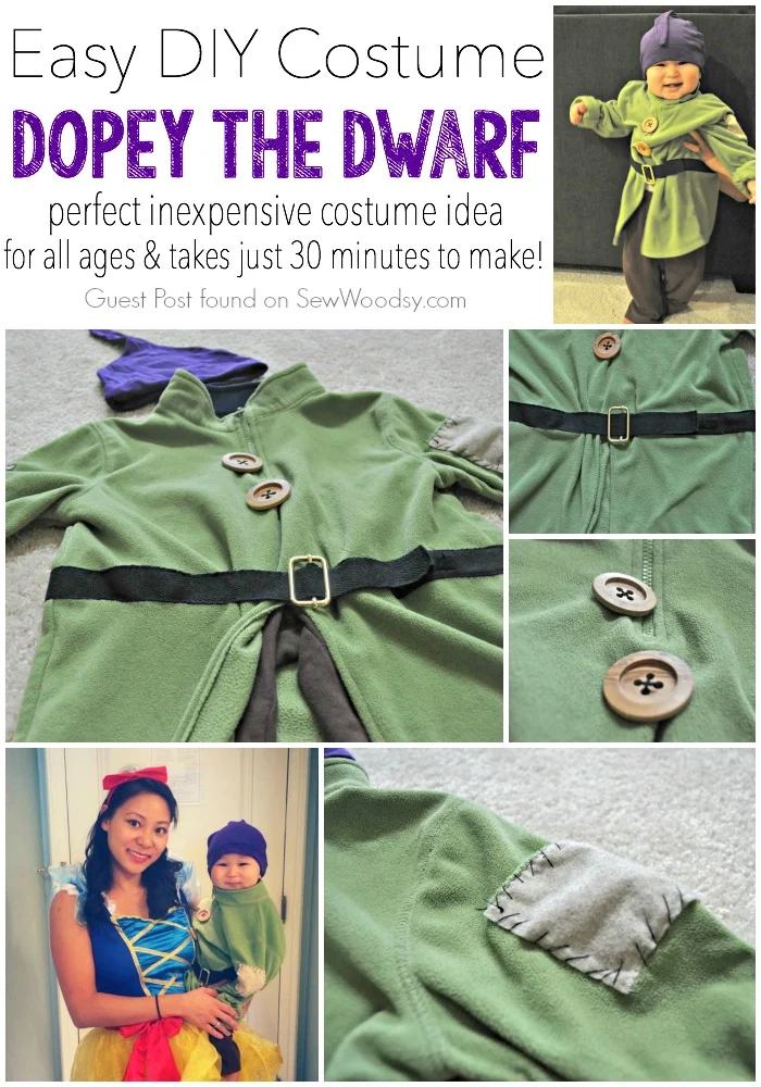 Easy DIY Costume Dopey The Dwarf