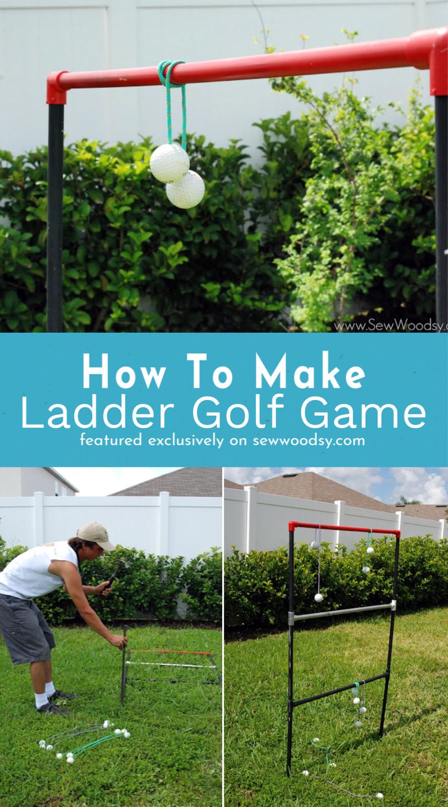 How To Make Your Own Ladder Golf Game