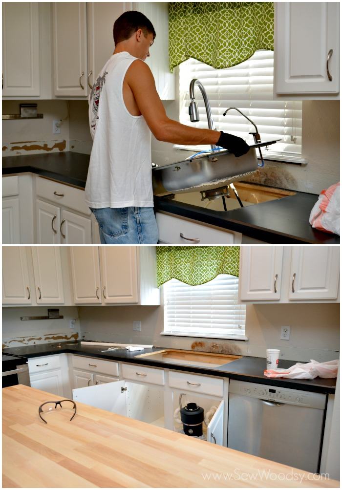 how to remove formica kitchen countertops