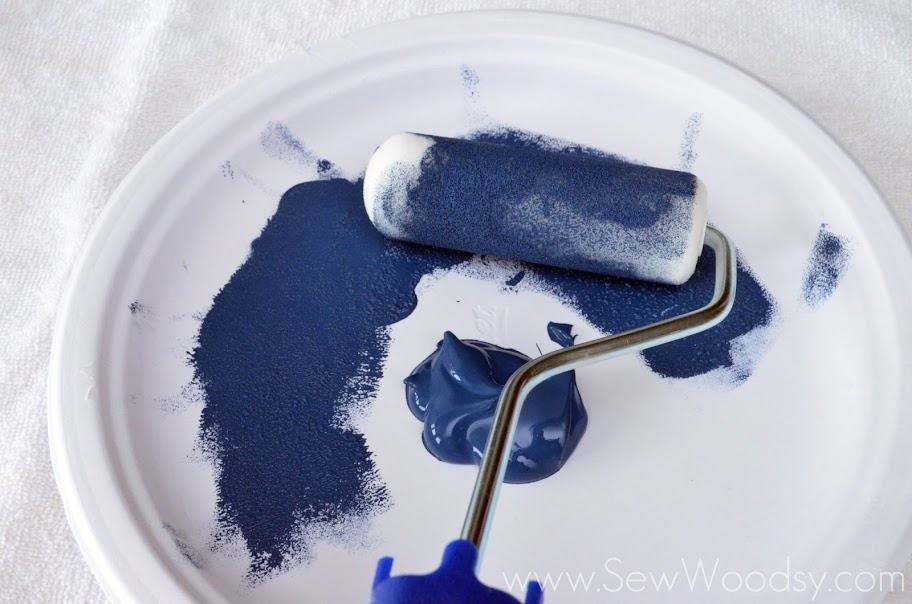 How to Stencil a Lampshade