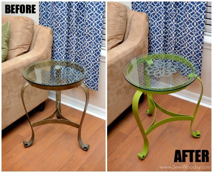 Watch the video and learn how easy it is to upcycle a glass table from gruro.com video made for @Homesdotcom
