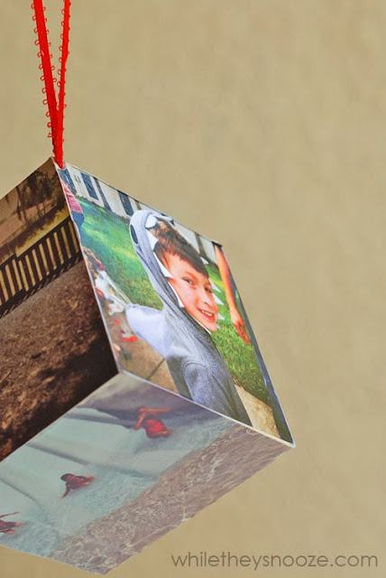 Instagram Time Capsule Ornament guest post from While They Snooze on gruro.com