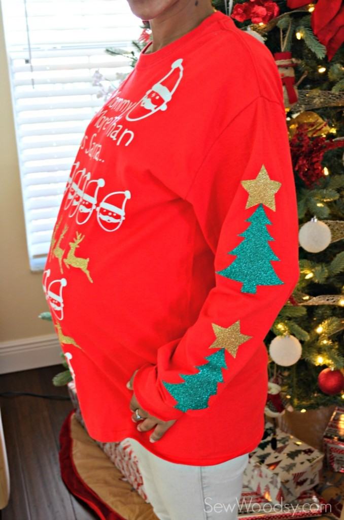 Maternity Pretty Ugly Christmas Sweater