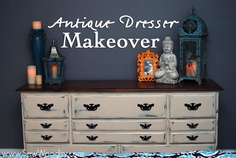 Antique Dresser makeover