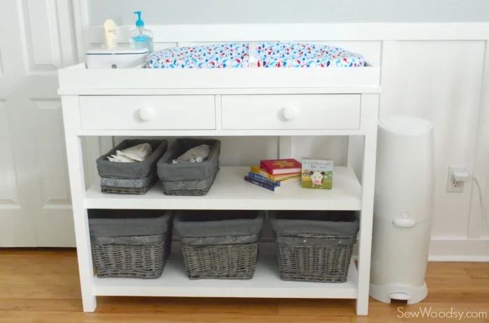 PBK Ultimate Changing Table Knockoff