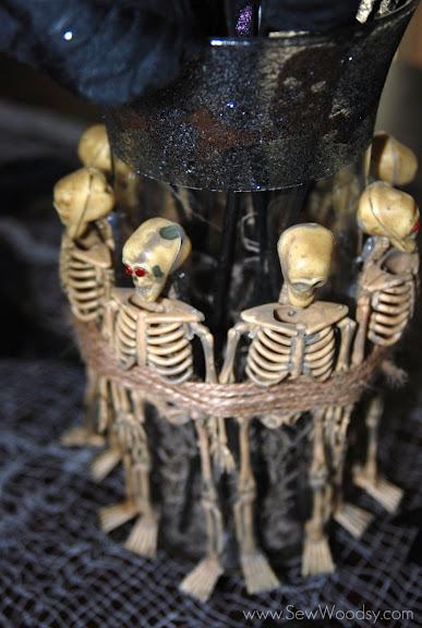 Skeleton Vase