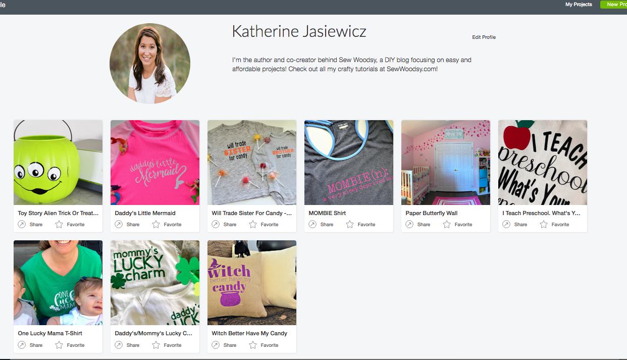 Gruro Cricut Profile Page