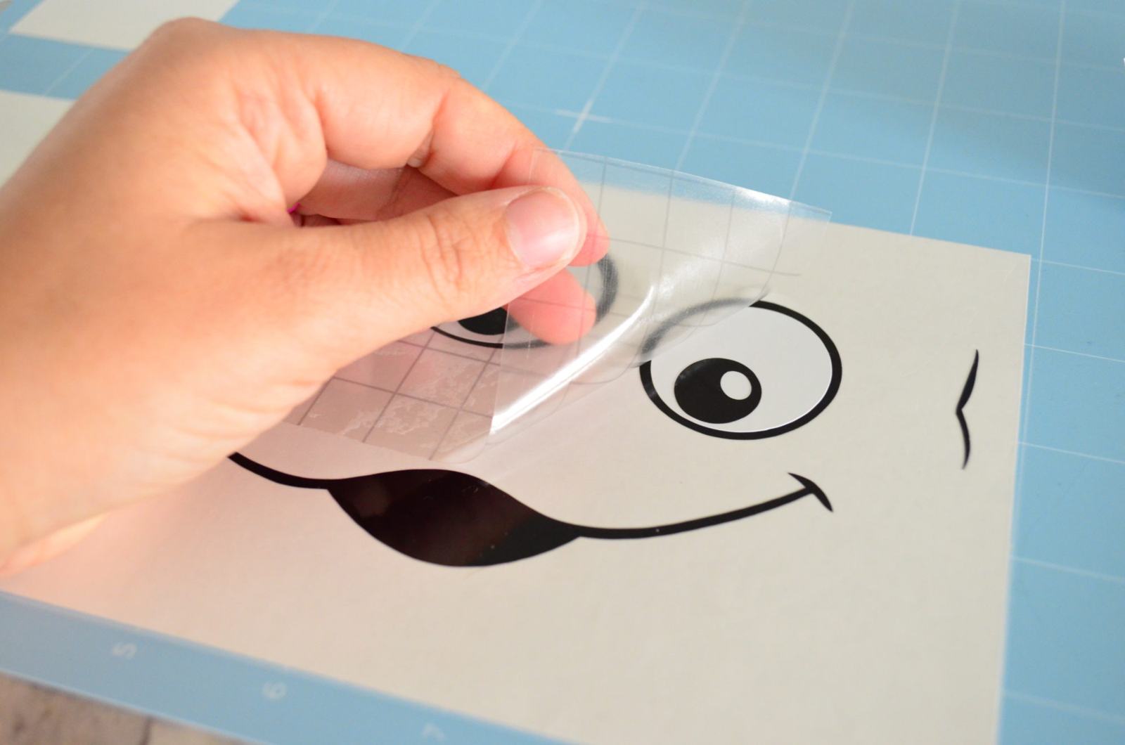 Applying second layer on vinyl