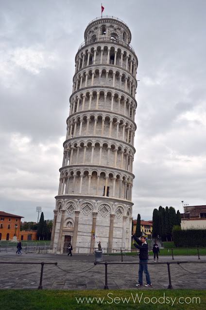 The Leaning Tower of Pisa; Italy