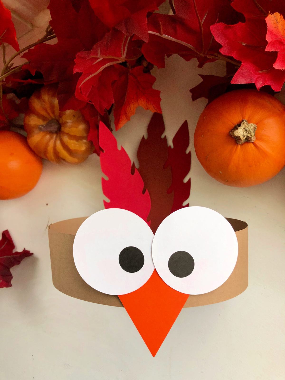 Turkey Paper Headbands