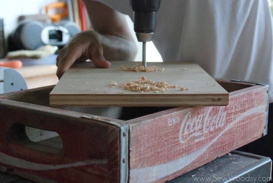 Vintage Coca Cola Crate Turned Dog Bowl Holder