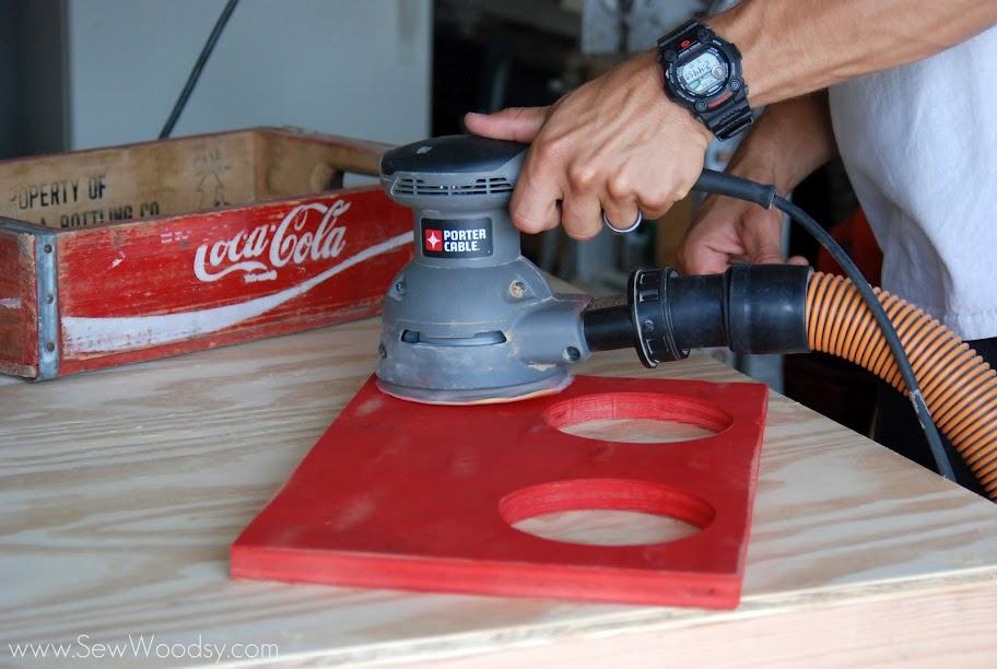 Vintage Coca Cola Crate Turned Dog Bowl Holder