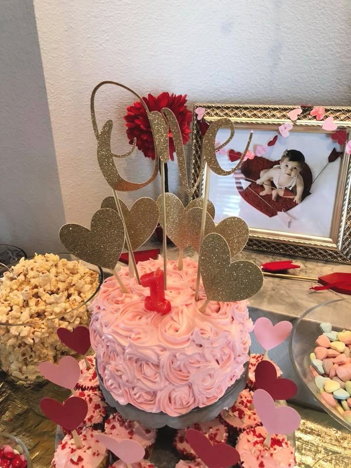 DIY 1st Birthday Cake Topper