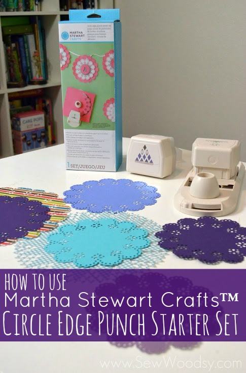 How To Use Martha Stewart Crafts Circle Edge Punch Starter Set + Giveaway #12MonthsOfMartha from gruro.com