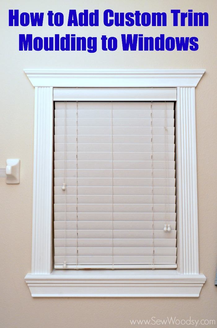 How to Add Custom Trim Moulding to Windows step-by-step video created for @homesdotcom found on gruro.com