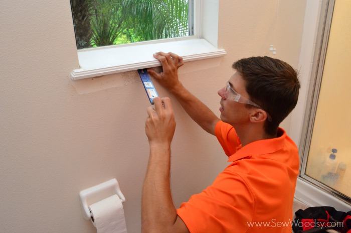 How to Add Custom Trim Moulding to Windows step-by-step video created for @homesdotcom found on gruro.com