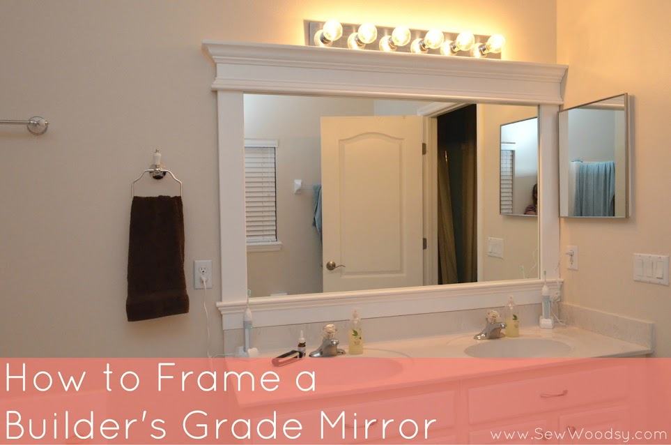 {Video} How to Frame a Builder's Grade Mirror via gruro.com