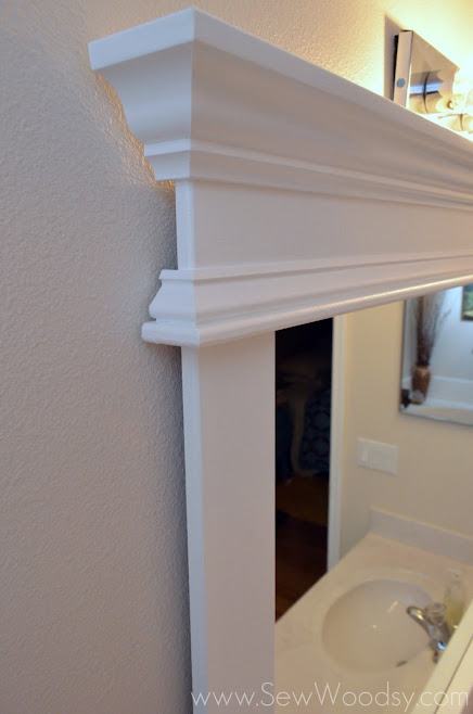 {Video} How to Frame a Builder's Grade Mirror via gruro.com
