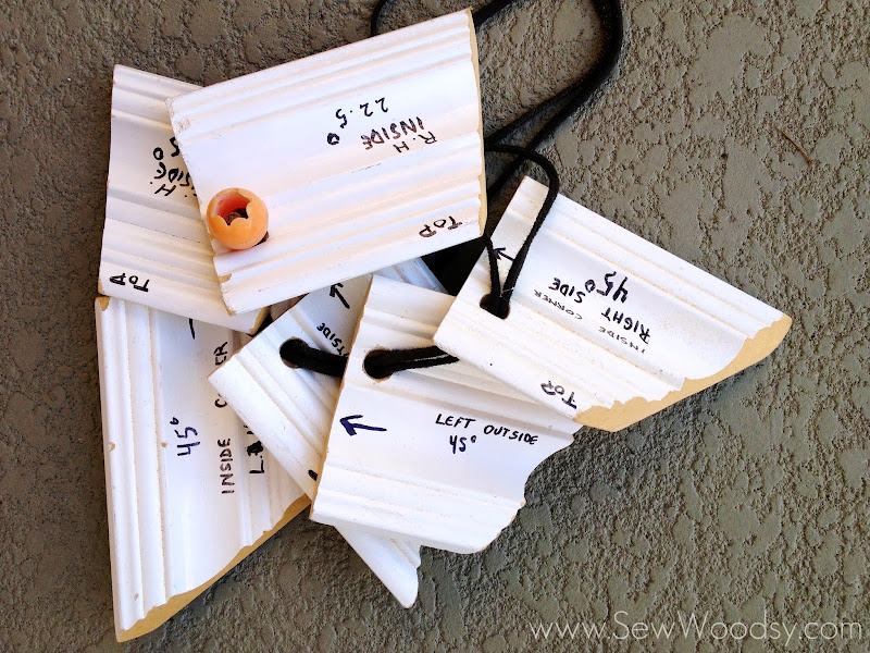 how-to install crown moulding via gruro.com created for @Homes.com #diy #crownmoulding