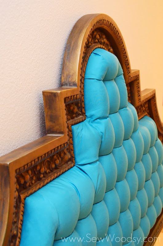 {Video} How to Tuft & Upholster an Ornate Headboard from gruro.com created for Homes.com #DIY #Video #Upholstery