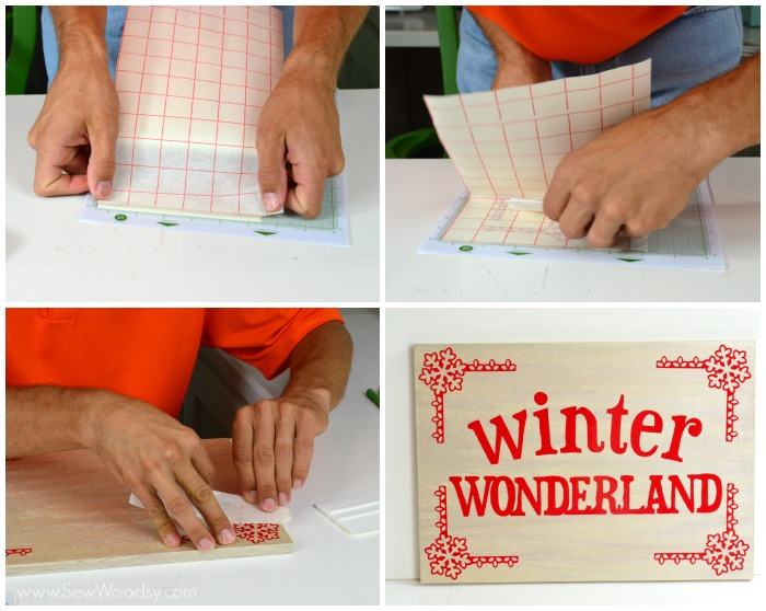 Winter Wonderland Vinyl Sign video created for @homesdotcom from gruro.com