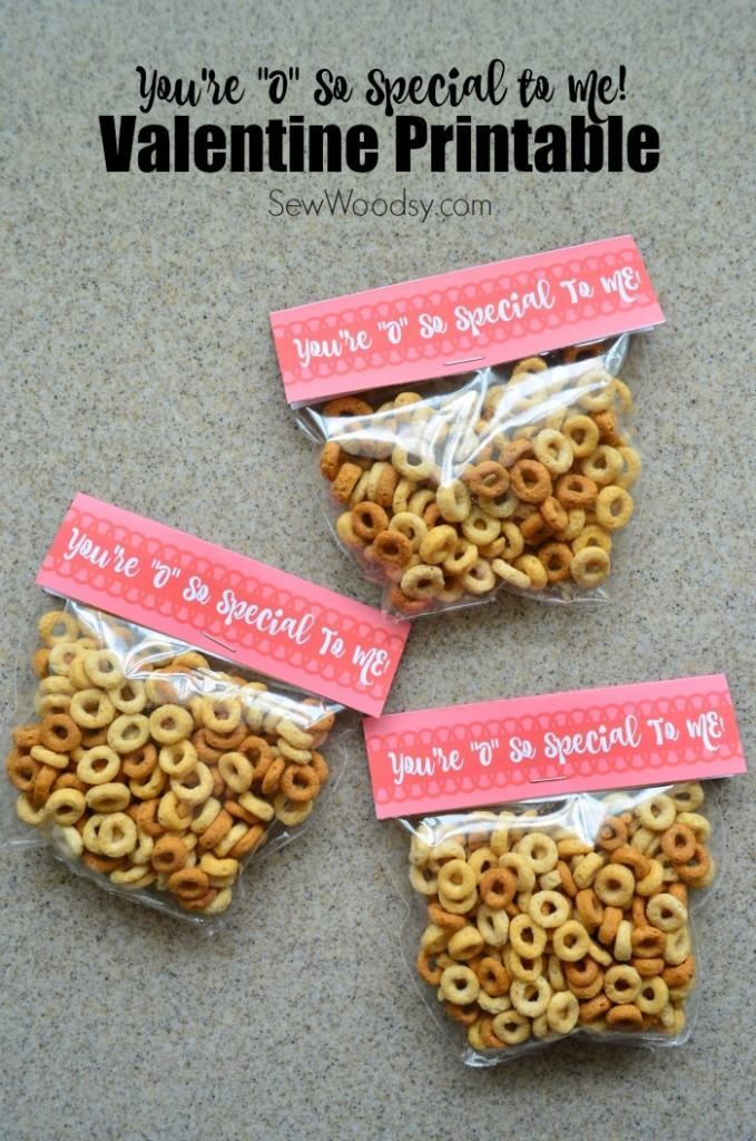 You're O So Special To Me - Valentine Printable