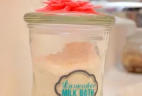 Craft a Custom Lavender Milk Bath