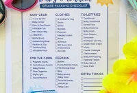 Pack Smart for Your Baby and Toddler Cruise