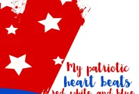 My Patriotic Heart’s Red White and Blue Pulse